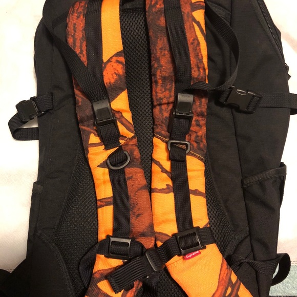 orange supreme bag